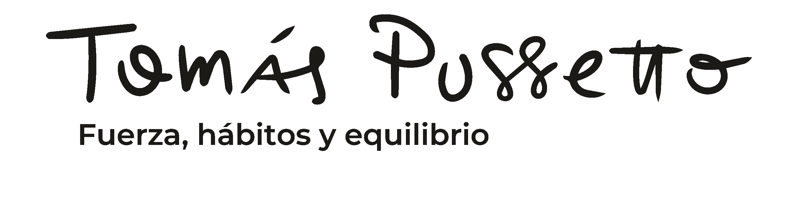 Tomás Pussetto - Firma